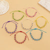Jewelry Colorful Rope Geometric Style Women's Single Layer Woven Hand Rope