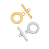 Jewelry Connection Buckle Accessories Stainless Steel Ot Buckle With Electroplating Treatment And To Letter Shape For Diy Bracelet