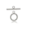 Jewelry Connection Buckle Stainless Steel Fashion Geometric Round Electroplated For Bracelet And Necklace