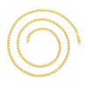 Jewelry Copper Alloy Electroplated Gold Necklace For Women With Cross Design
