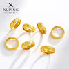 Jewelry Copper Alloy Real Gold Electroplated Open Ring Glitter Sand Flower Craft Retro Style