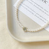 Jewelry Copper Aquamarine Spacer Beads Circle Pattern Electroplating Diy Handmade Bracelet Necklace Beaded Accessories Material