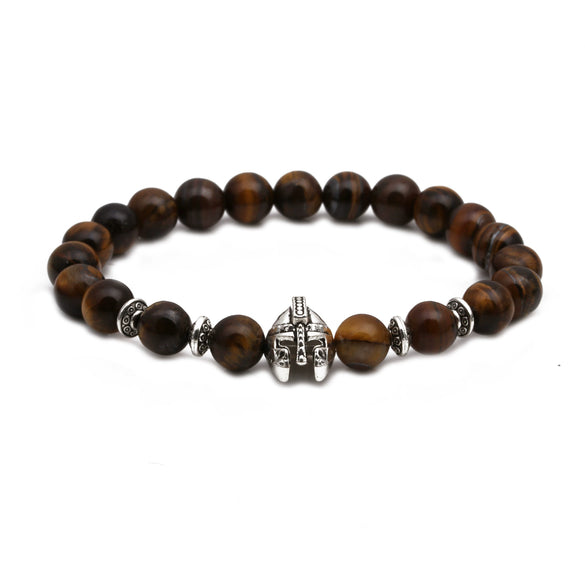 Jewelry Copper Beaded Bracelet With Animals Zodiac Pattern