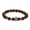 Jewelry Copper Beaded Bracelet With Animals Zodiac Pattern
