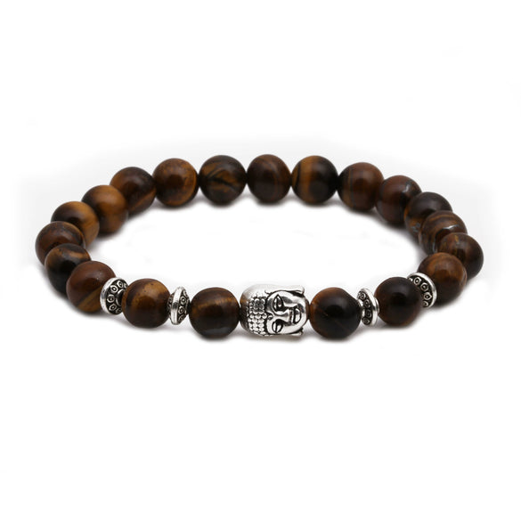 Jewelry Copper Beaded Bracelet With Animals Zodiac Pattern