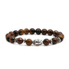 Jewelry Copper Beaded Bracelet With Animals Zodiac Pattern