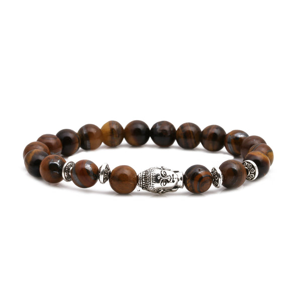 Jewelry Copper Beaded Bracelet With Animals Zodiac Pattern