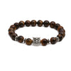Jewelry Copper Beaded Bracelet With Animals Zodiac Pattern