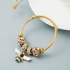 Jewelry Copper Bees Bracelet Electroplating Style