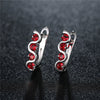Jewelry Copper Electroplated Flower Pattern Women's Earrings