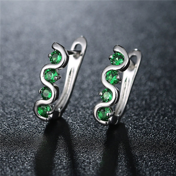 Jewelry Copper Electroplated Flower Pattern Women's Earrings