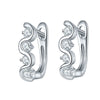 Jewelry Copper Electroplated Flower Pattern Women's Earrings