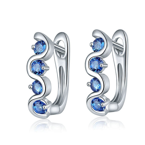 Jewelry Copper Electroplated Flower Pattern Women's Earrings