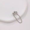 Jewelry Copper Electroplated Magnetic Buckle With Chain For Bracelet And Necklace