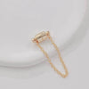 Jewelry Copper Electroplated Magnetic Buckle With Chain For Bracelet And Necklace