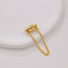 Jewelry Copper Electroplated Magnetic Buckle With Chain For Bracelet And Necklace