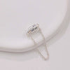Jewelry Copper Electroplated Magnetic Buckle With Chain For Bracelet And Necklace
