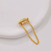 Jewelry Copper Electroplated Magnetic Buckle With Chain For Bracelet And Necklace