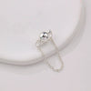 Jewelry Copper Electroplated Magnetic Buckle With Chain For Bracelet And Necklace