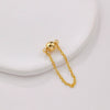 Jewelry Copper Electroplated Magnetic Buckle With Chain For Bracelet And Necklace