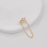 Jewelry Copper Electroplated Magnetic Buckle With Chain For Bracelet And Necklace