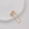 Jewelry Copper Electroplated Magnetic Buckle With Chain For Bracelet And Necklace