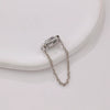 Jewelry Copper Electroplated Magnetic Buckle With Chain For Bracelet And Necklace