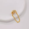 Jewelry Copper Electroplated Magnetic Buckle With Chain For Bracelet And Necklace