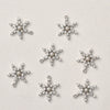 Jewelry Copper Electroplated Snowflake Pearl Pendant Material Accessories
