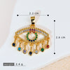 Jewelry Copper Electroplated Tassel Necklace Pendant With Devil's Eye Design