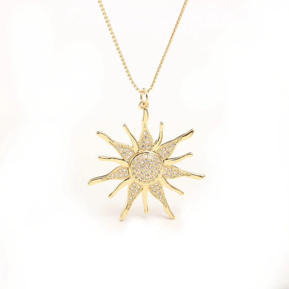 Jewelry Copper Geometric Micro Inlaid Zircon Gold Plated Hiphop Necklace