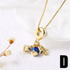 Jewelry Copper Geometric Pendant Necklace Electroplating