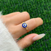 Jewelry Copper Geometric Pure Handmade Women's Luminous Ring