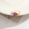 Jewelry Copper Geometric Pure Handmade Women's Luminous Ring