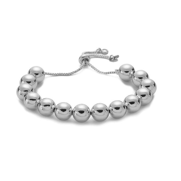Jewelry Copper Geometric Vintage Bead Pull Adjustable Bracelet Electroplating
