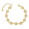 Jewelry Copper Geometric Zircon Stitching Bracelet For Women