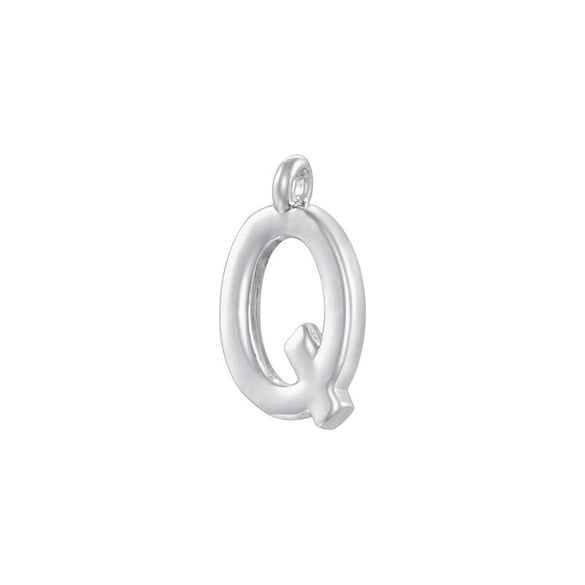 Jewelry Copper Goldplated English Letter Vertical Ring Pendant Accessories