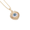 Jewelry Copper Heart Pendant Electroplating Women's Style