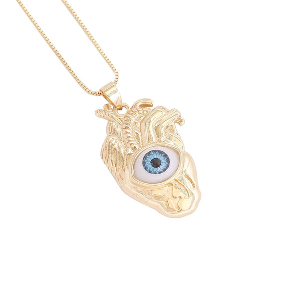 Jewelry Copper Heart Pendant Electroplating Women's Style