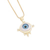 Jewelry Copper Heart Pendant Electroplating Women's Style