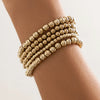 Jewelry Copper Heart Shape Geometric Style Electroplating Women's Bracelet