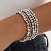 Jewelry Copper Heart Shape Geometric Style Electroplating Women's Bracelet