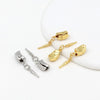 Jewelry Copper Ingot Buckle Electroplating Pearl Stick Buckle Necklace Bracelet Clip Diy Manual Connection Accessories