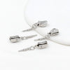 Jewelry Copper Ingot Buckle Electroplating Pearl Stick Buckle Necklace Bracelet Clip Diy Manual Connection Accessories