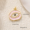 Jewelry Copper Inlaid Zircon Blue Eye Snake Love Pendant Bracelet Earrings