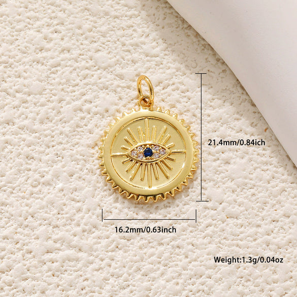 Jewelry Copper Inlaid Zircon Blue Eye Snake Love Pendant Bracelet Earrings
