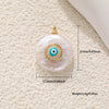 Jewelry Copper Inlaid Zircon Blue Eye Snake Love Pendant Bracelet Earrings