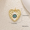 Jewelry Copper Inlaid Zircon Blue Eye Snake Love Pendant Bracelet Earrings