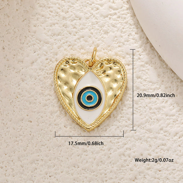 Jewelry Copper Inlaid Zircon Blue Eye Snake Love Pendant Bracelet Earrings