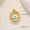 Jewelry Copper Inlaid Zircon Blue Eye Snake Love Pendant Bracelet Earrings